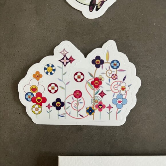 New Louis Vuitton x Takashi Murakami 20th Anniversary Sticker Set With Bonus!! - Picture 5 of 11